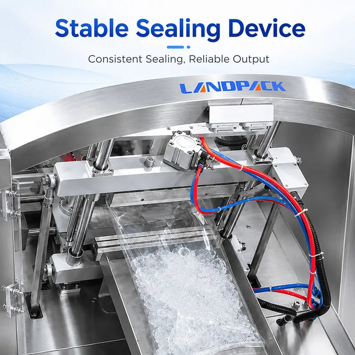 Automatic Ice Cube Filling and Sealing Machine Inclined Packing Machine