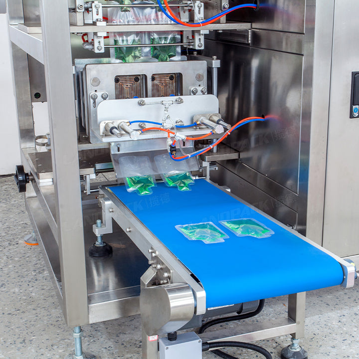 Automatic Juice Shaped Pouch Packing Machine | Multi Track Packaging Machine