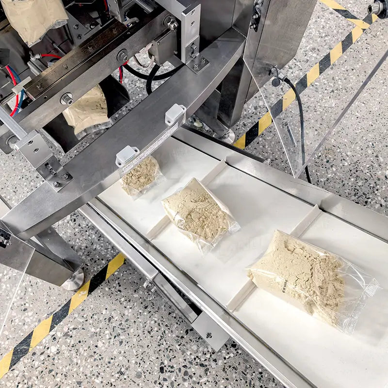 Automatic Vertical Powder Filling and Sealing Machine with Multi-Head Linear Weigher and Teflon Coating