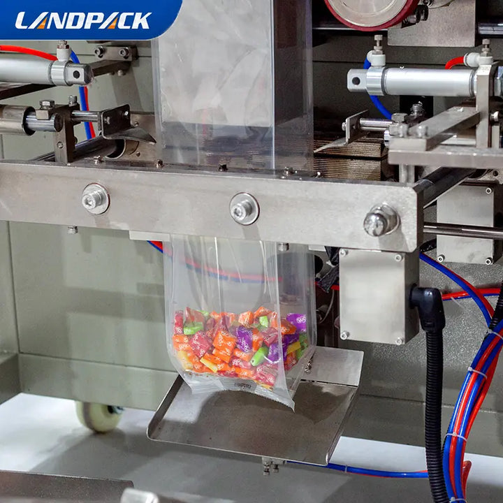 Automatic Toffee Candy Gusset Bag Vertical Pouch Packing Machine