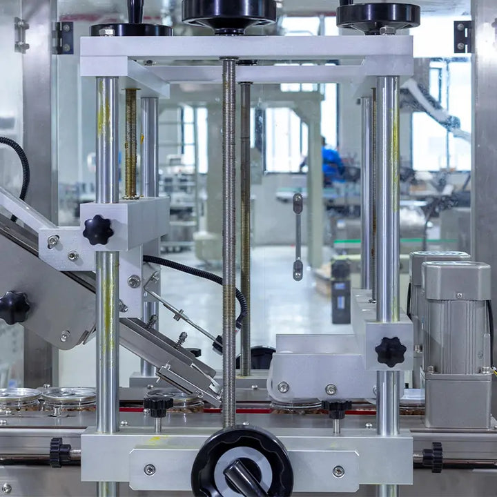 Automatic Coffee Bean Can Filling Seaming Capping and Labeling Line