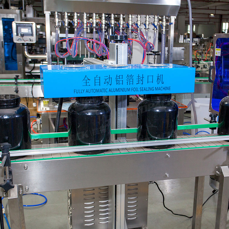 Automatic Double Head Protein Powder Bottle Filling Line Machine