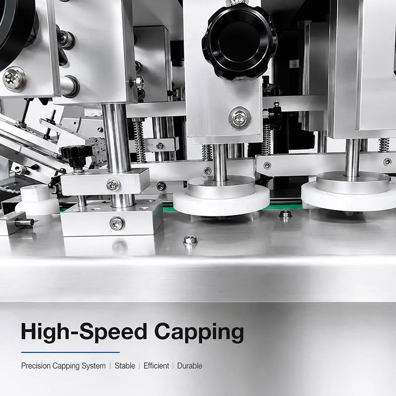 Automatic Pharmaceutical Tablet Pill Capsule Counting Bottle Filling Capping Packaging Line