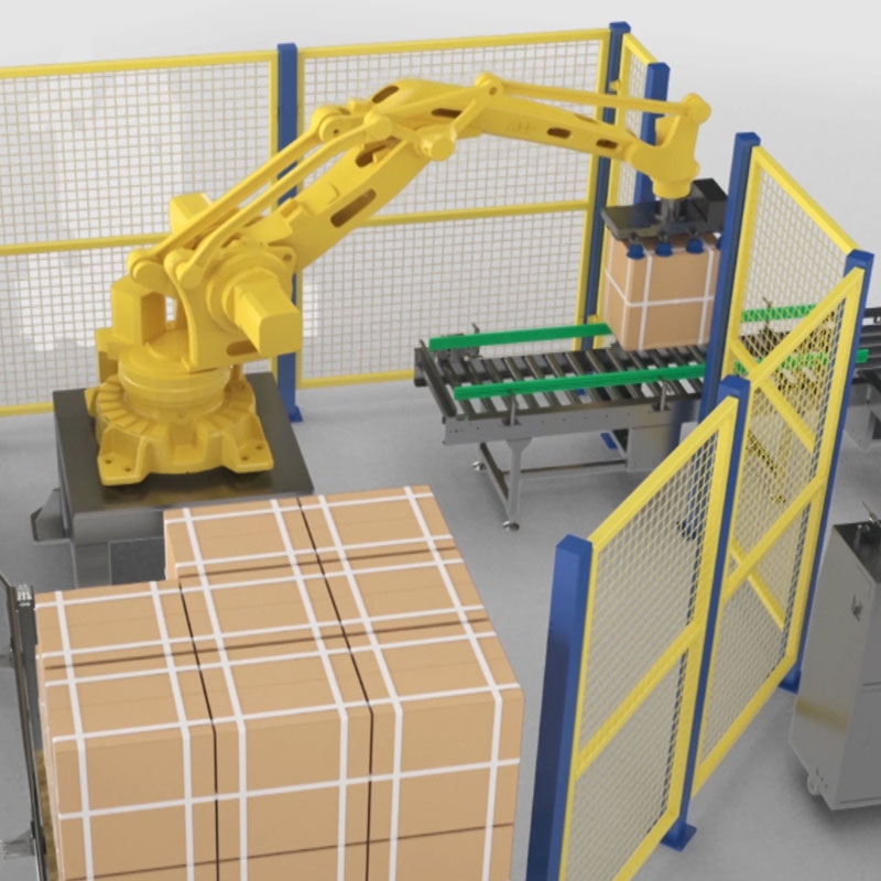 Automated Intelligent Powder Weighing Packaging Cartoning System