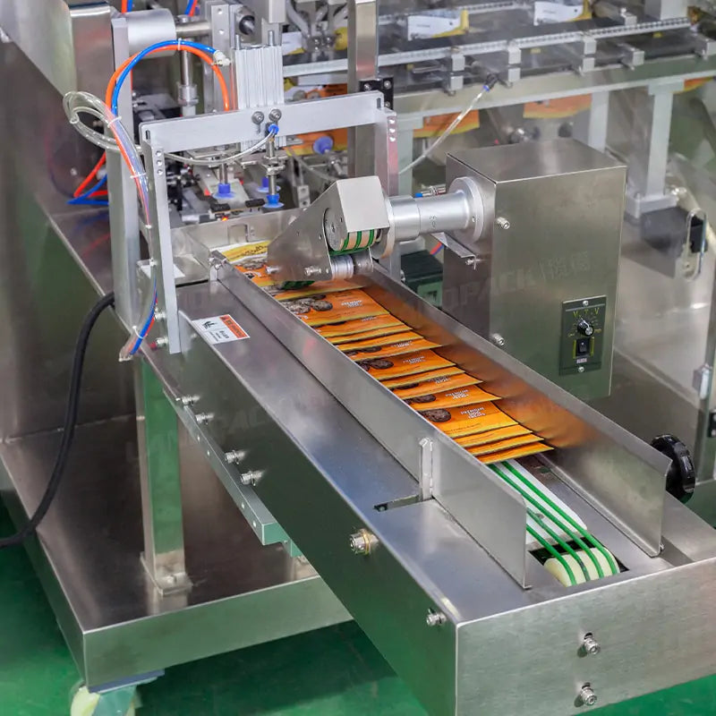 Automatic Coffee Bean Coffee Powder Doypack Packing Machine with Metal Detector and Checkweigher