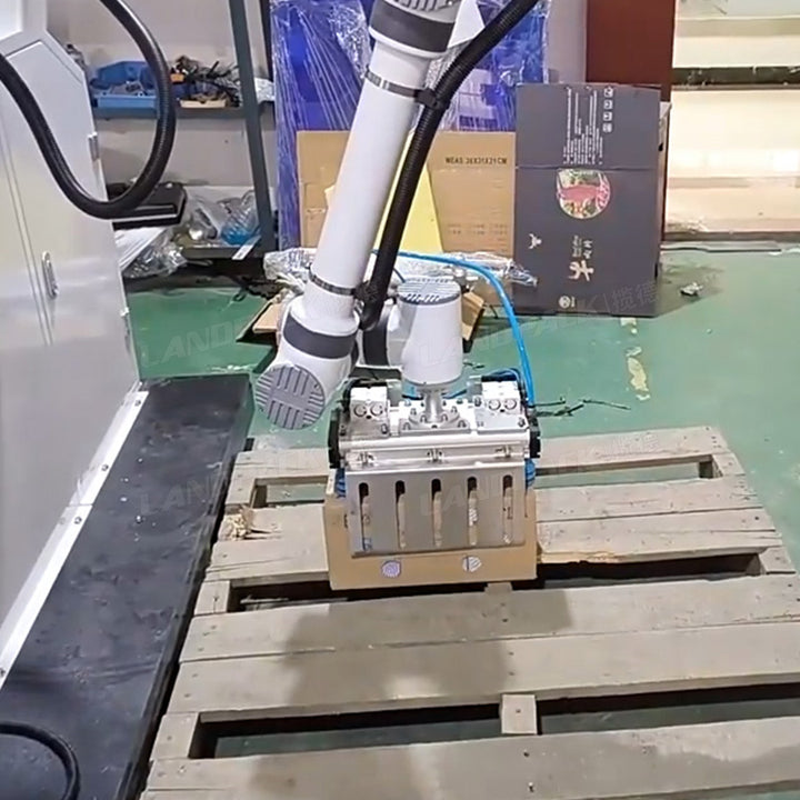 Automatic Robot Case Packer With Palletizing System