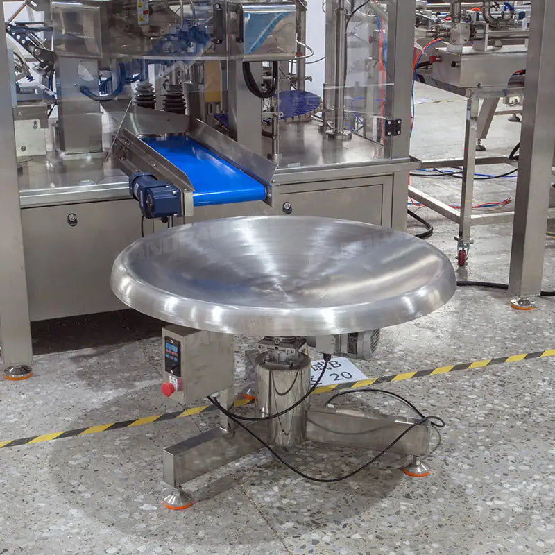 Automatic Retort Pouch Viscous Sauce Pre-Cooked Food Rotary Packaging Machine