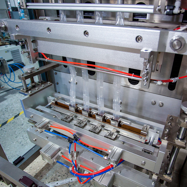 Máquina de envasado en barra de polvo multicanal para polvo farmacéutico/leche en polvo/café en polvo