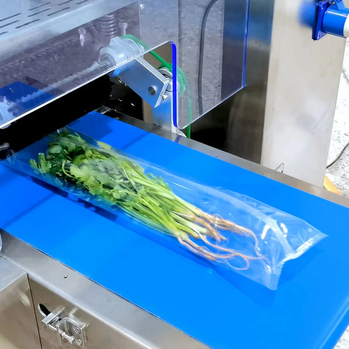 Automatic Fresh Vegetables and Fruits Flow Packaging Machine for Pillow Bag