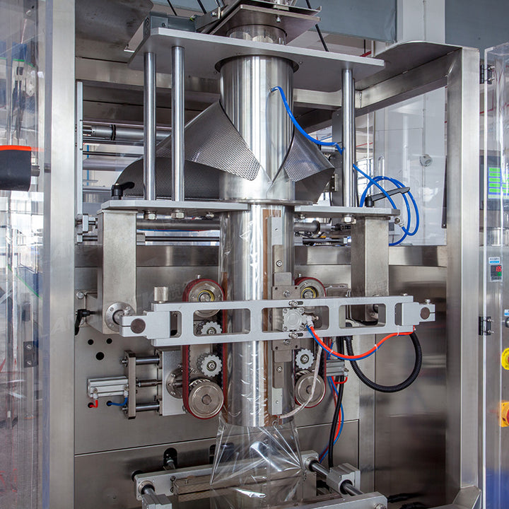 Automatic Lettuce Packaging Machine With Multihead Weigher And Two Conveyor