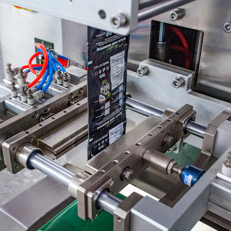 Shampoo Sachet Packing Machine | 4 Side Sealing Pouch Vertical Packing Machine