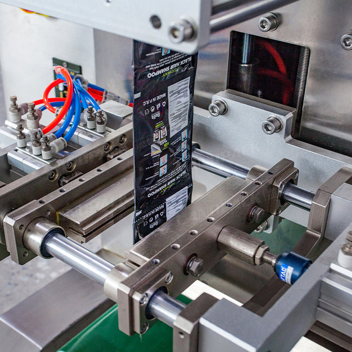 Shampoo Sachet Packing Machine | 4 Side Sealing Pouch Vertical Packing Machine