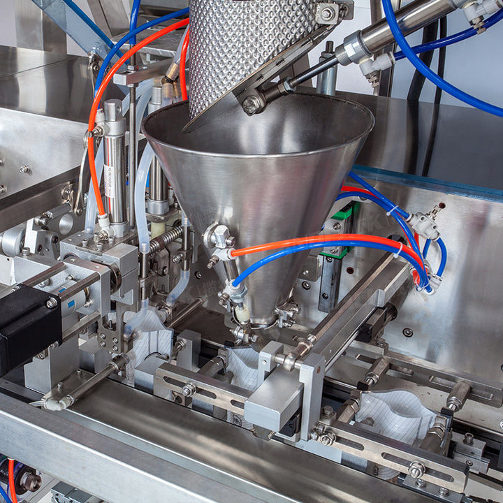 Spout Pouch Filling Machine | Automatic Premade Pouch Filling Sealing Machine