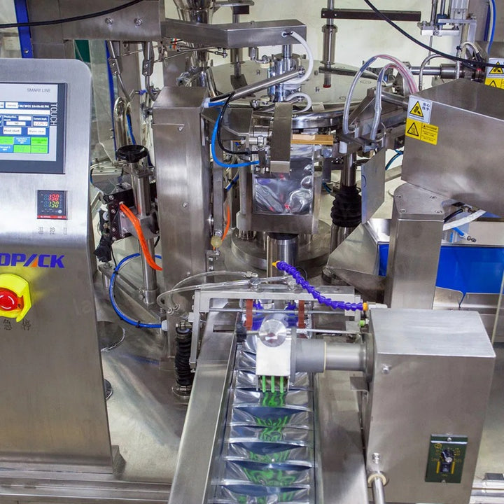 polythene bags rotary packing machine