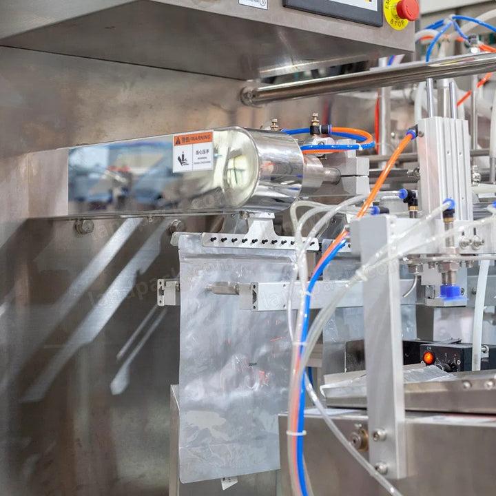 Automatic Horizontal Premade Bag Powder Packing Machine With Spoon Dropping Device