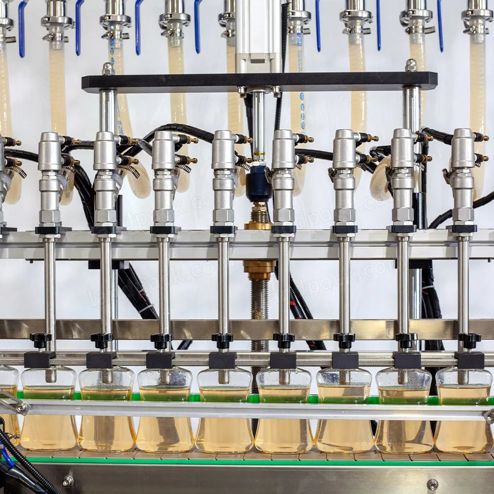 Automatic 10 Heads Plastic Bottle Ghee Filling Machine
