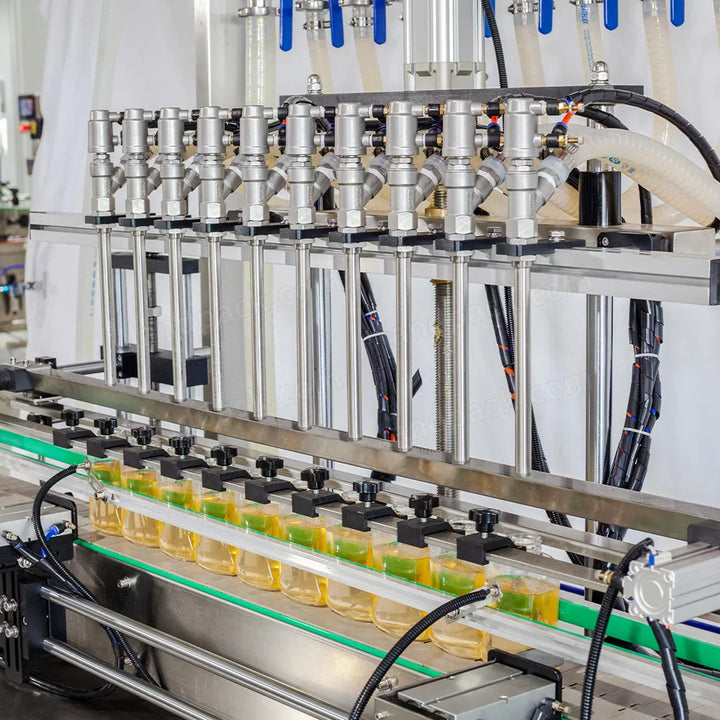Automatic 10 Heads Plastic Bottle Ghee Filling Machine