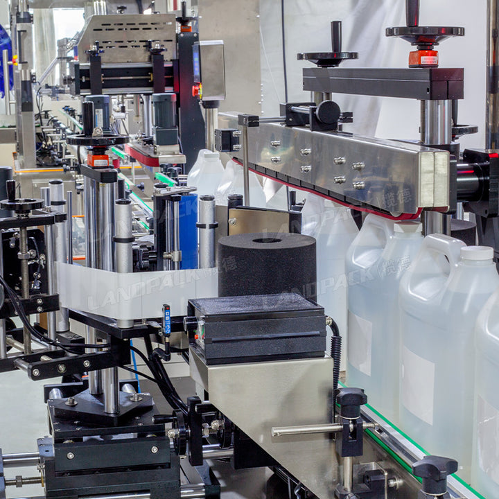 Automatic 6 Head Gear Pump Liquid Filling Machine Line