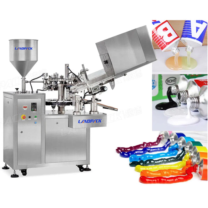 Automatic Aluminum/ Metal Tube Filling & Sealing Machine with Storage Hopper