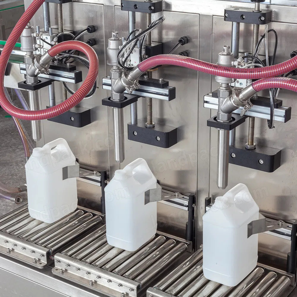 Semi-automatic Liquid Sauce Jam Bottle Filling Machine with Mixer