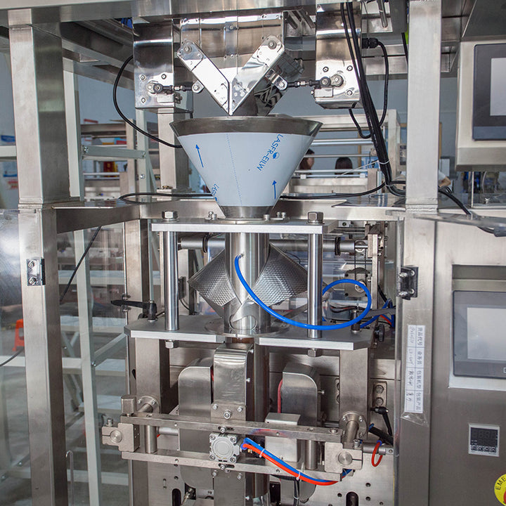 Automatic Multi Heads Weigher Packing Machine Popcorn Snack Puffed Food Vertical Packing Machine
