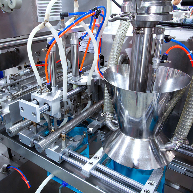 Automatic Double Auger Powder Filler Horizontal Doypack Pouch Packing Machine