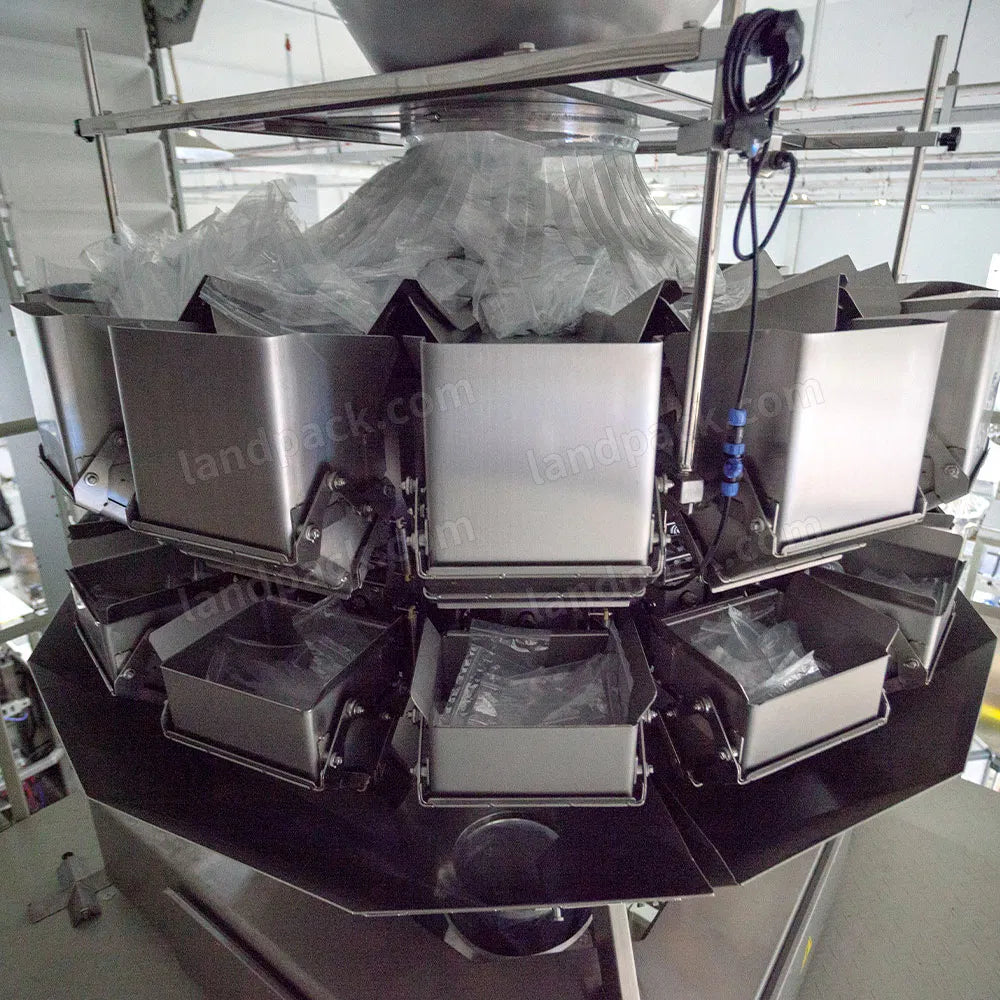 Automatic Fastener Hardware Bag Weighing Packing Boxing Machine Line