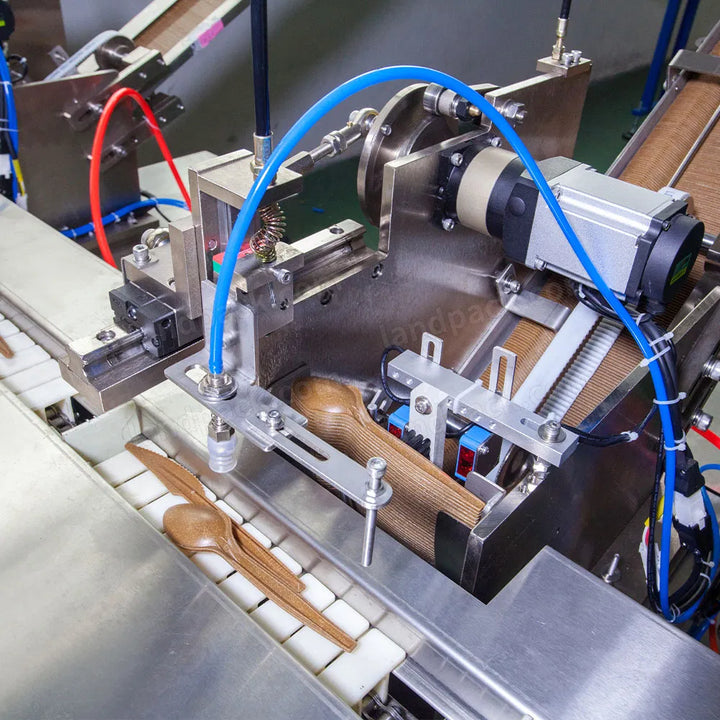 Automatic Plastic Cutlery Flow Wrapping Machine – Spoon, Knife & Fork Packaging