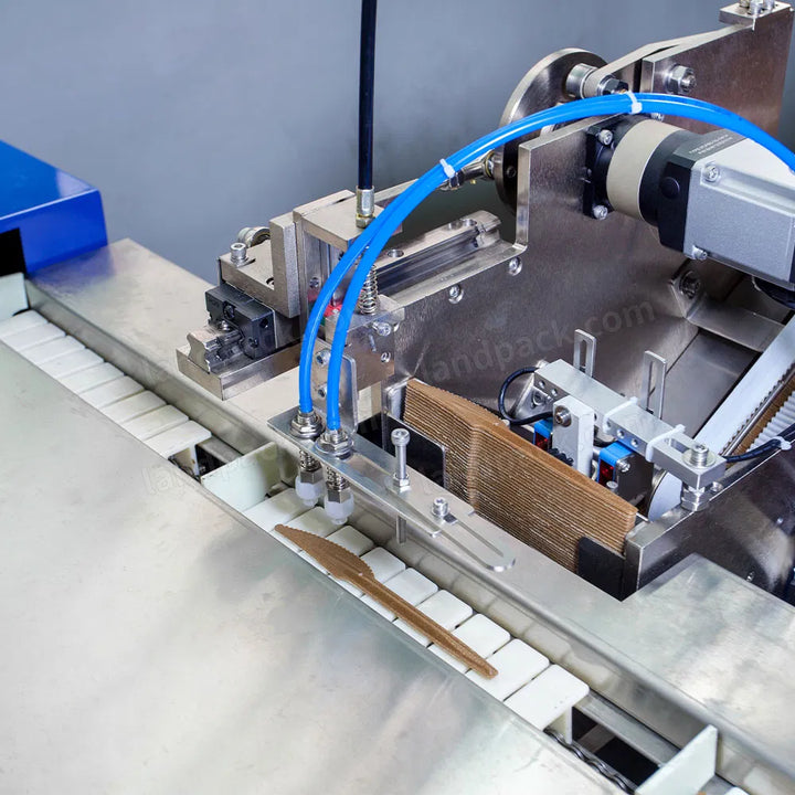 Automatic Plastic Cutlery Flow Wrapping Machine – Spoon, Knife & Fork Packaging