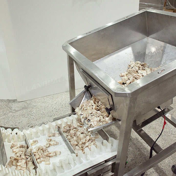 Automatic Frozen Meat Mini Doypack Premade Pouch Packing Machine With Metal Detector