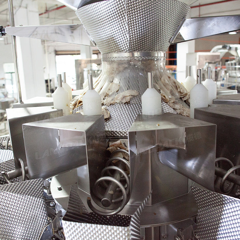 Fully Automatic Frozen Meat Mini Doypack Premade Pouch Packing Machine