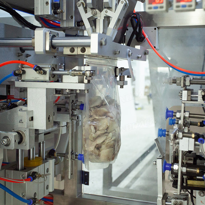 Fully Automatic Frozen Meat Mini Doypack Premade Pouch Packing Machine