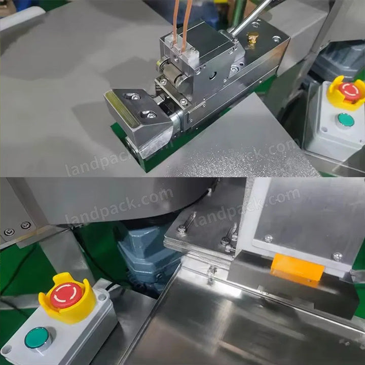 Automatic Fruit Vegetable Orange Mesh Bag Netting Clipping Packing Machine
