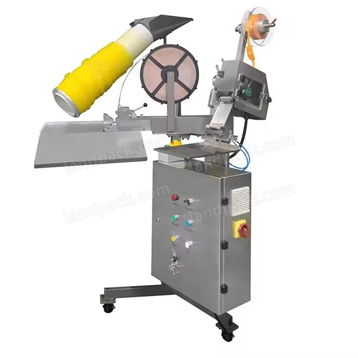 Automatic Fruit Vegetable Orange Mesh Bag Netting Clipping Packing Machine