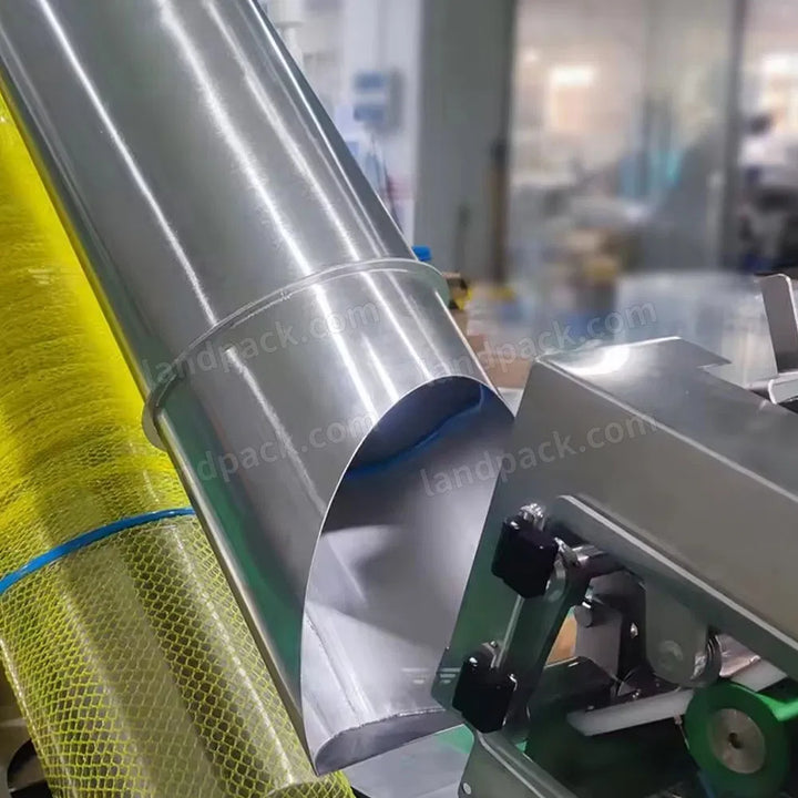 Automatic Fruit Vegetable Orange Mesh Bag Netting Clipping Packing Machine