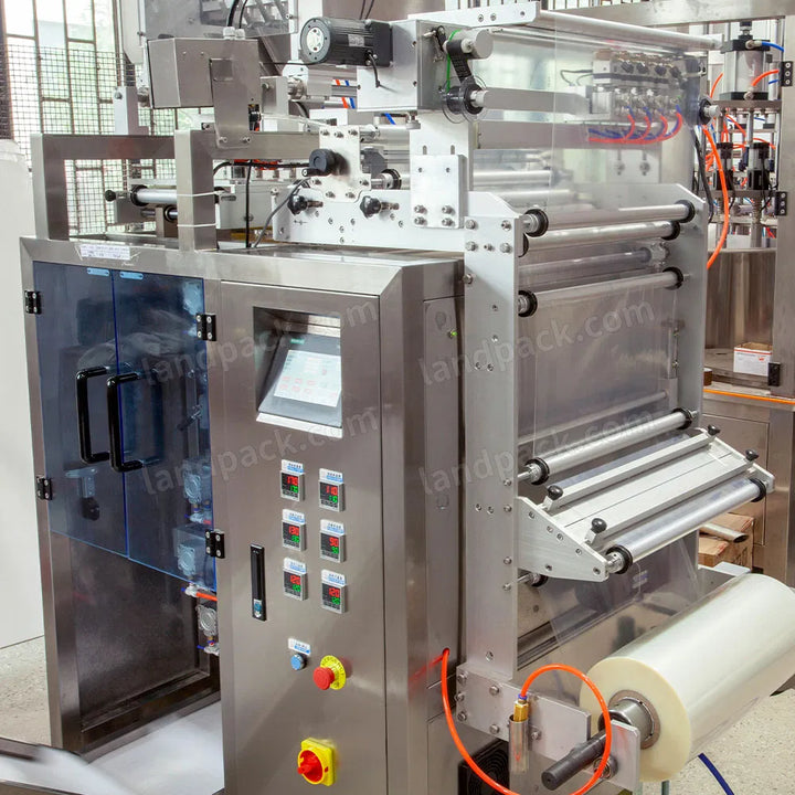 Automatic Sugar Salt Multi Lane Track Sachet Packing Packaging Machine