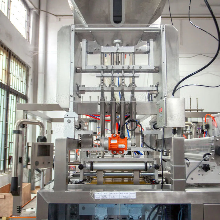 Automatic Sugar Salt Multi Lane Track Sachet Packing Packaging Machine