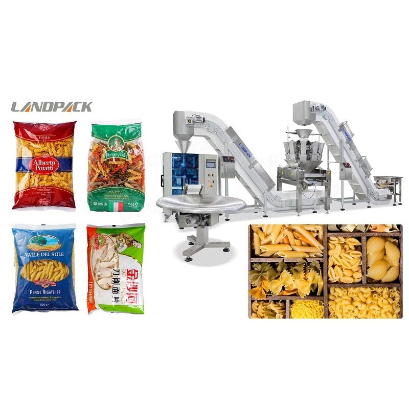Automatic Granule Spaghetti Potato Chips Snack Vertical Packing Packaging Machine Line