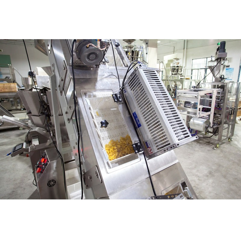 Automatic Granule Spaghetti Potato Chips Snack Vertical Packing Packaging Machine Line