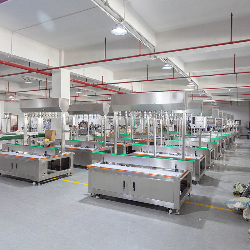 Automatic Liquid Soap Hand Sanitizer Bottle Filling Capping Labeling Machine Line