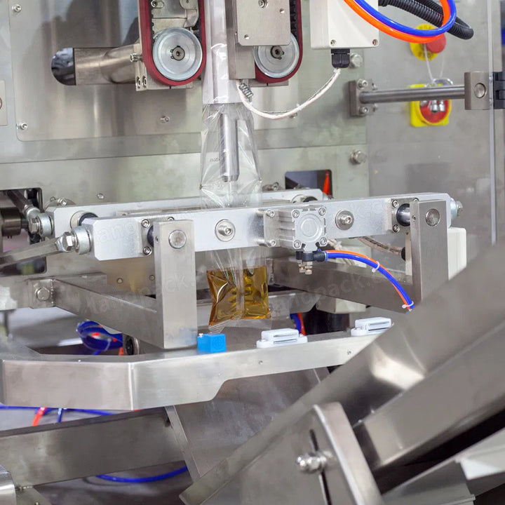 Automatic Honey Tomato Sauce Sachet Vertical Form Fill Seal Packing Line