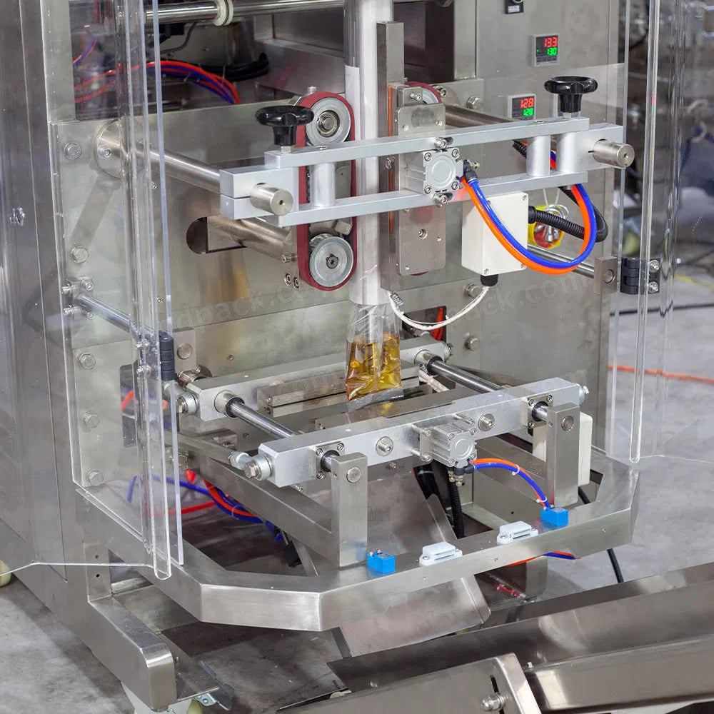 Automatic Honey Tomato Sauce Sachet Vertical Form Fill Seal Packing Line