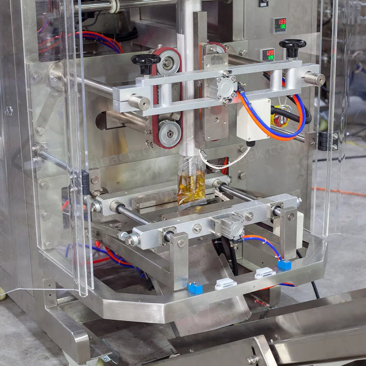 Automatic Honey Tomato Sauce Sachet Vertical Form Fill Seal Packing Line