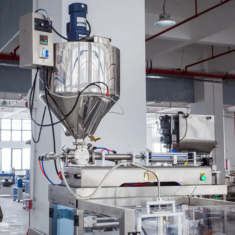 Automatic Liquid Sachet Packing Machine Irregular Shape Bag