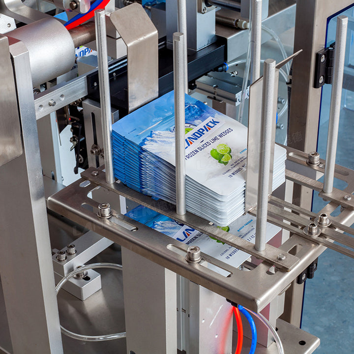 Automatic Slices Lemon Granule Horizontal Doypack Premade Pouch Filling Sealing Machine