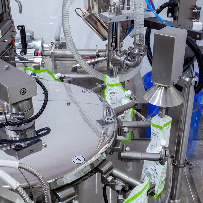 automatic rotary pouch packing machine