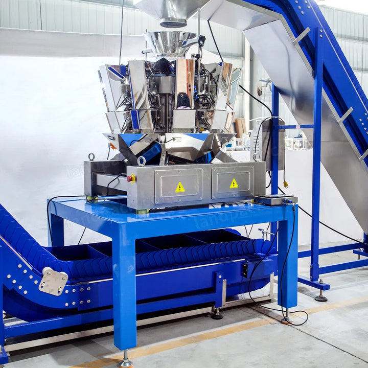 Automatic Multi Head Weigher Popcorn Puffed Food Vertical Packing Machine