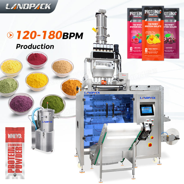 Automatic Multi Lane Spice Powder Chilli Curry Seasoning Sachet Packing Machine