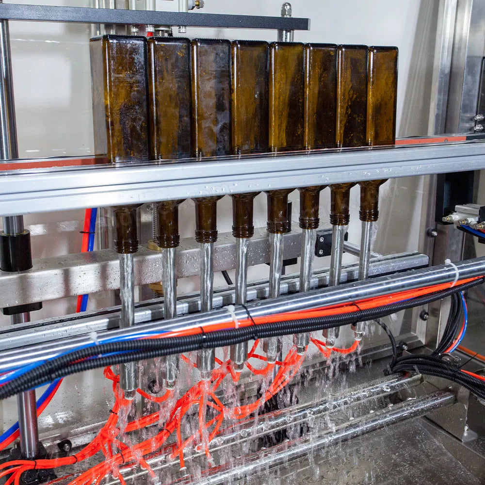 Automatic Vinegar Rinsing Filling Capping Machine Line