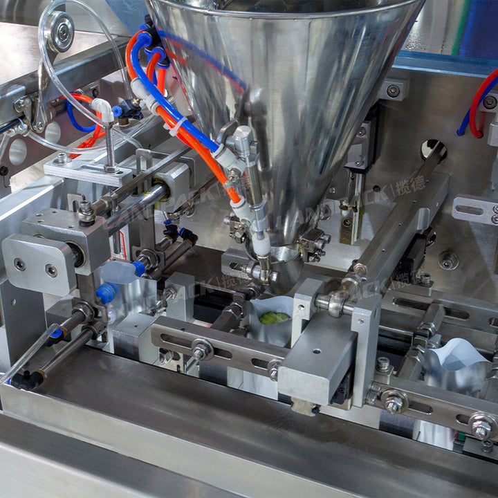 Multi Heads Automatic Pickled Sliced Cucumber Horizontal Doypack Stand Up Pouch Packing Machine